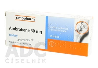 Ambrobene 30 mg tbl (blis.) 1x20 ks
