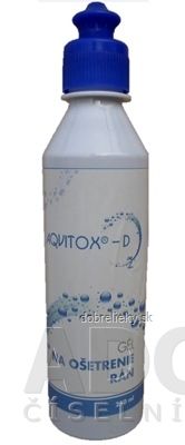 Aqvitox-D gél na ošetrenie rán 1x250 ml