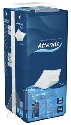 ATTENDS Cover-Dri Plus podložka inkontinenčná, savosť 1325 ml, veľkosť 60x90 cm, 1x50 ks