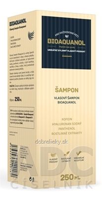 BIOAQUANOL bylinný vlasový šampón 1x250 ml