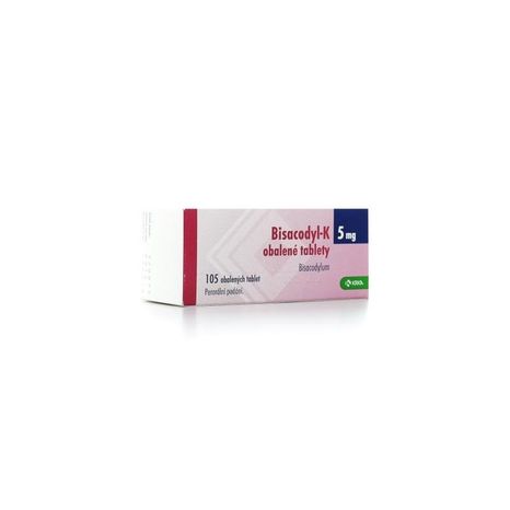 Bisakodyl-K tbl obd 5 mg (blis.Al/PVC) 1x105 ks