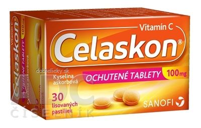 Celaskon 100 mg ochutené tablety pas ocp (liek.skl.hnedá) 1x30 ks