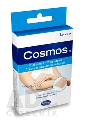 COSMOS Universal vodeodolná náplasť na rany (6x10 cm) 1x5 ks