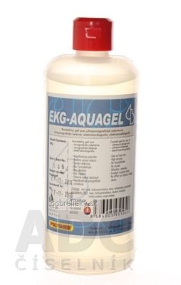 EKG-AQUAGEL - diagnostický gél (kontaktný) 1x500 g