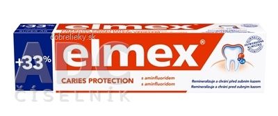 ELMEX CARIES PROTECTION ZUBNÁ PASTA s aminfluoridom, +33% (výhodná cena) 1x100 ml