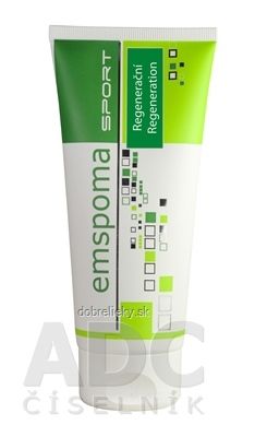 EMSPOMA Regeneračná - zelená masážna emulzia 1x200 ml