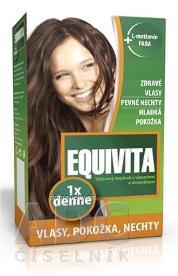 EQUIVITA tbl (1x denne) vlasy, pokožka, nechty 1x42 ks