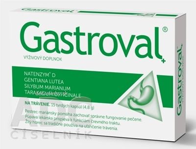 Gastroval+ cps 1x15 ks