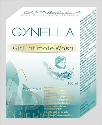GYNELLA Girl Intimate Wash intímny umývací gél pre dievčatá 1x100 ml