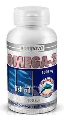 kompava OMEGA-3 1000 mg cps 1x100 ks