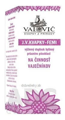 J.V. KVAPKY - FEMI na činnosť vaječníkov  1x50 ml