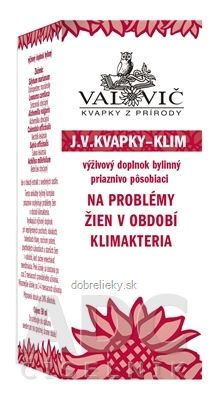 J.V. KVAPKY - KLIM na problémy žien v období klimaktéria 1x50 ml