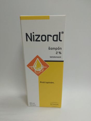 Nizoral šampón 2% shp (fľaša HDPE) 1x60 ml