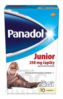 Panadol Junior sup 250 mg 1x10 ks