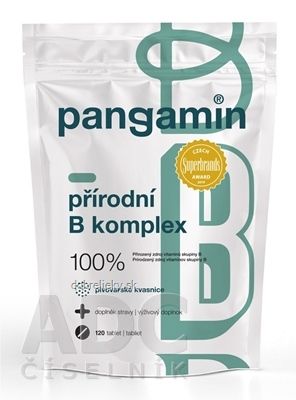 PANGAMIN PRÍRODNÝ B-KOMPLEX tbl (vrecko) 1x120 ks