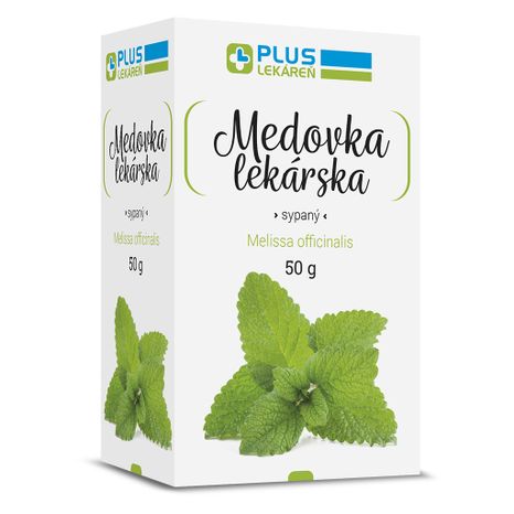 PLUS LEKÁREŇ Medovka lekárska sypaná droga, čaj 1x50 g