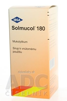 Solmucol 180 plv sir (liek.PE) 1x180 ml
