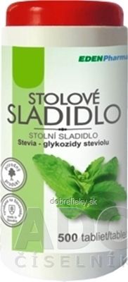 EDENPharma STOLOVÉ SLADIDLO - Stevia tbl 1x500 ks
