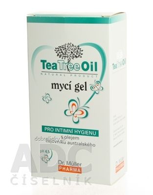 Dr. Müller Tea Tree Oil UMÝVACÍ GÉL na intímnu hygienu 1x200 ml