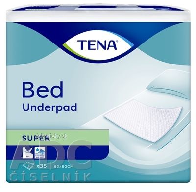 TENA Bed Super absorpčné podložky, 60x90 cm, 1x35 ks