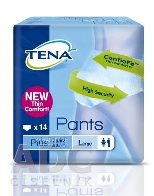 TENA Pants Plus L naťahovacie inkontinenčné nohavičky 1x14 ks
