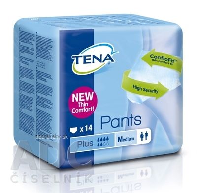 TENA Pants Plus M naťahovacie inkontinenčné nohavičky 1x14 ks