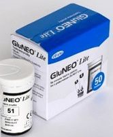 Gluneo Lite Prúžky testovacie ku glukomeru Gluneo Lite 1x50 ks