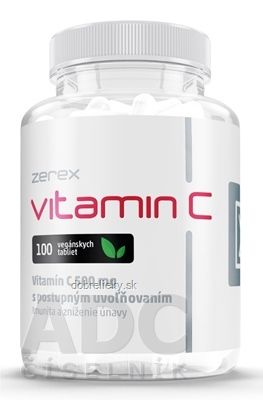 Zerex Vitamín C 500 mg tbl s postupným uvoľňovaním 1x100 ks