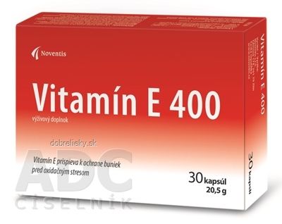 Noventis Vitamín E 400 cps 1x30 ks