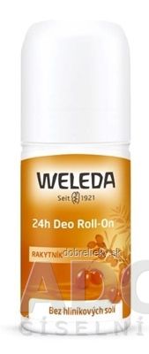 WELEDA Rakytník 24h Deo Roll-on bez hliníkových solí 1x50 ml